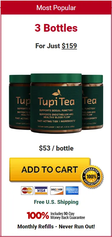 Tupi Tea 3 bottle 